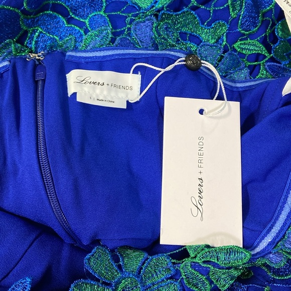 Lovers + Friends Teagan Gown in Blue from REVOLVE Size S - Picture 4 of 10